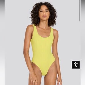 Solid & Striped Anne-Marie Ribbed One Piece NWT